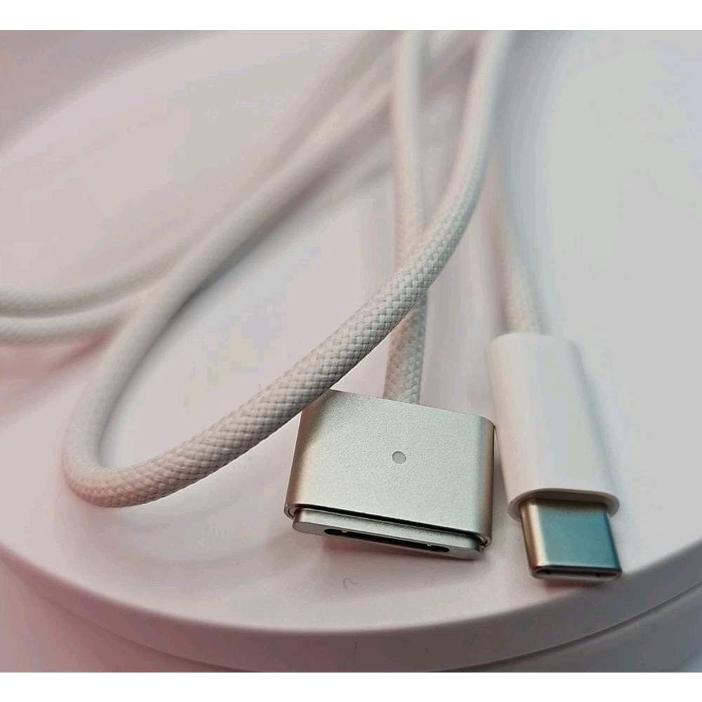 Genuine OEM Apple USB-C to MagSafe 3 Cable 2m Silver 140W For MacBook Pro A2363